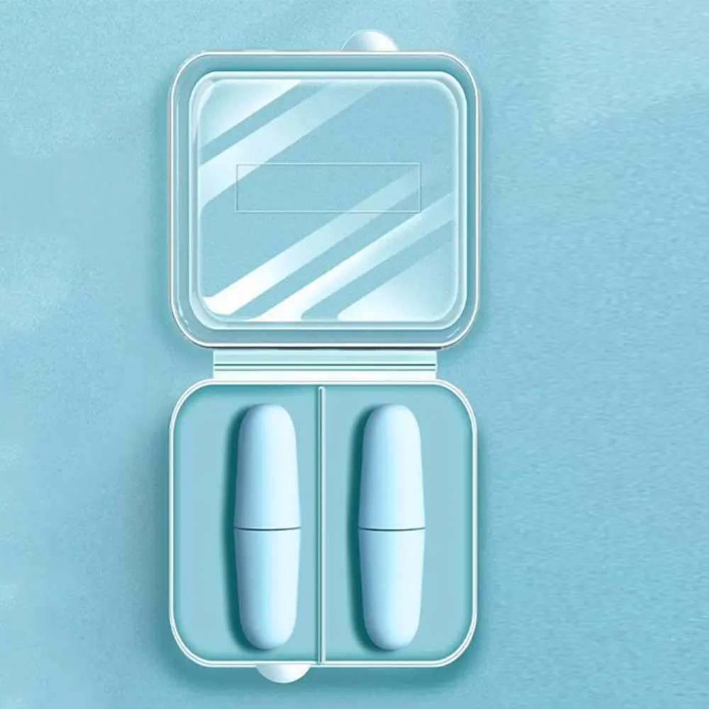 2/5Pairs Ultra Soft Foam Earplugs Reusable Noise Cancelling Ear Protector Transparent Storage Box Slow Rebound