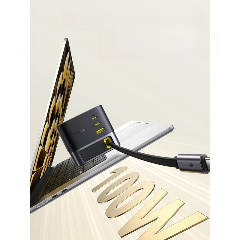 

GaN charger 100W desktop charging station 65W multi-port USB fast charging suitable for 17promax mobile phones