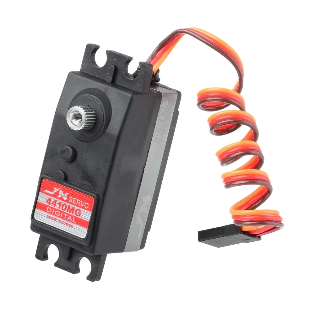 JX Low Profile Servo PDI-4410MG 10Kg High Precision Metal Gear Coreless Servo 120 Degree 1/8 1/10 RC Car Steering Digital Servo