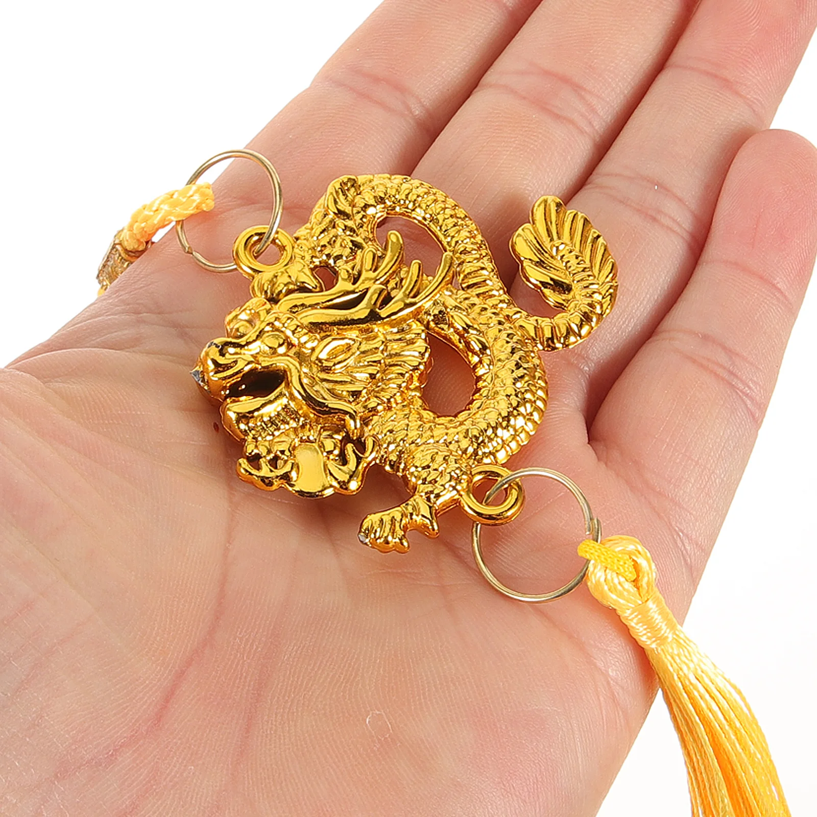 

6pcs Dragon Hanging Ornament Chinese New Year Decorations 2024 Festive Wall Hanging Decor Lunar Festival Supplies for Home