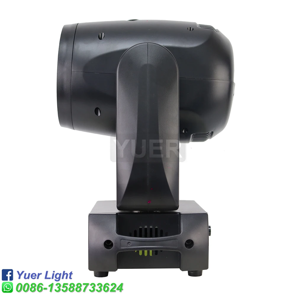 Imagem -04 - Led Beam Spot com Anel 3in Moving Head Light 18 Prismas Rotativas 200w Dmx Stage Effect Disco dj Wedding Club Pcs por Lote