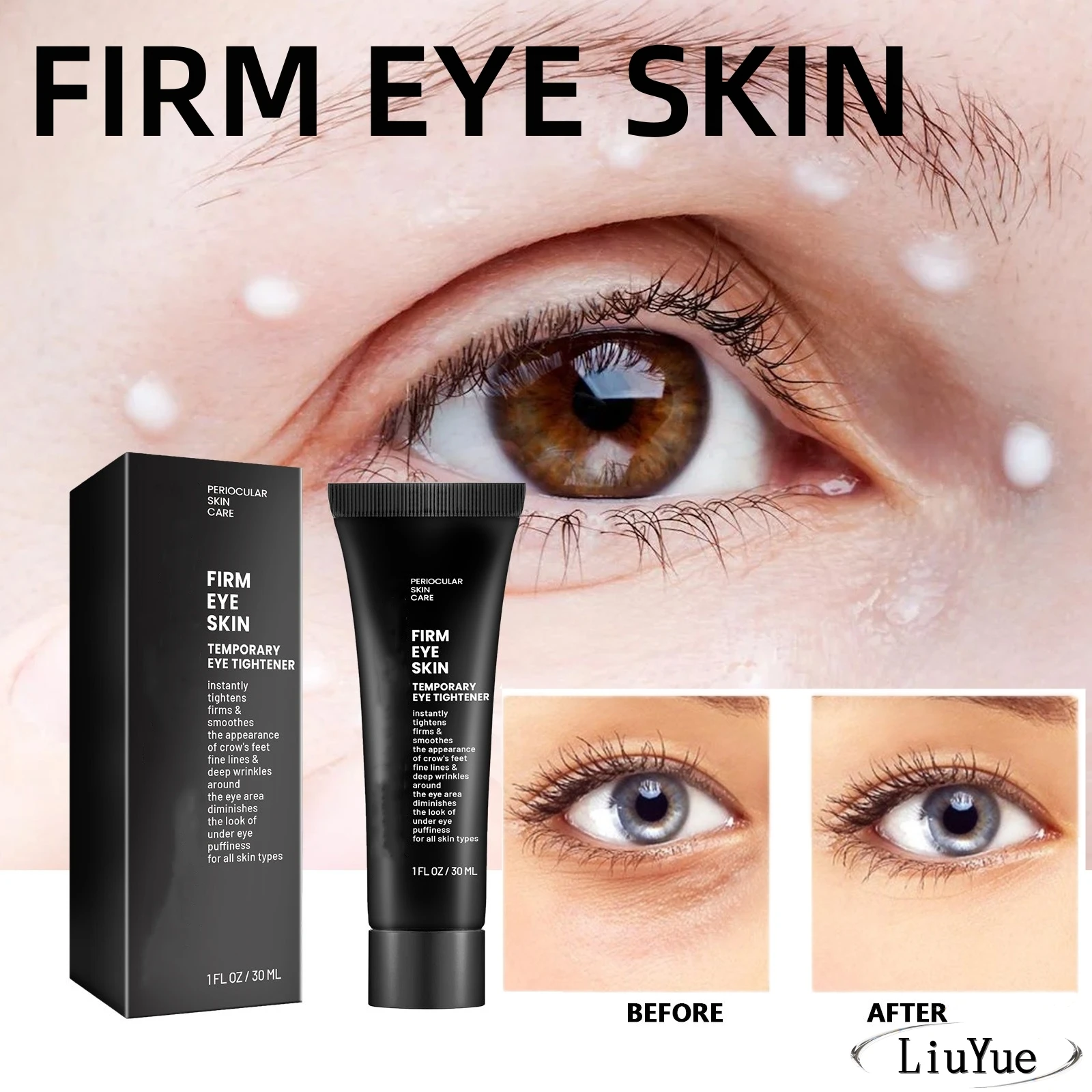 

Firming Eye Cream Remove Wri-nkles Puffiness Smoothing Eye Bags Lighten Dark Circles Fine Lines Whiten-ing Anti Agi-ng Eye Cream