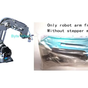 ذراع روبوت متدرج معدني كامل ، ذراع ميكانيكي 4 Aixs ، طقم مفكك حامل طاولة منزلق لنموذج الروبوت الصناعي ، مخلب السائر أفضل 12 ذراعا روبوتية صناعيا مبيعا - رقم 5