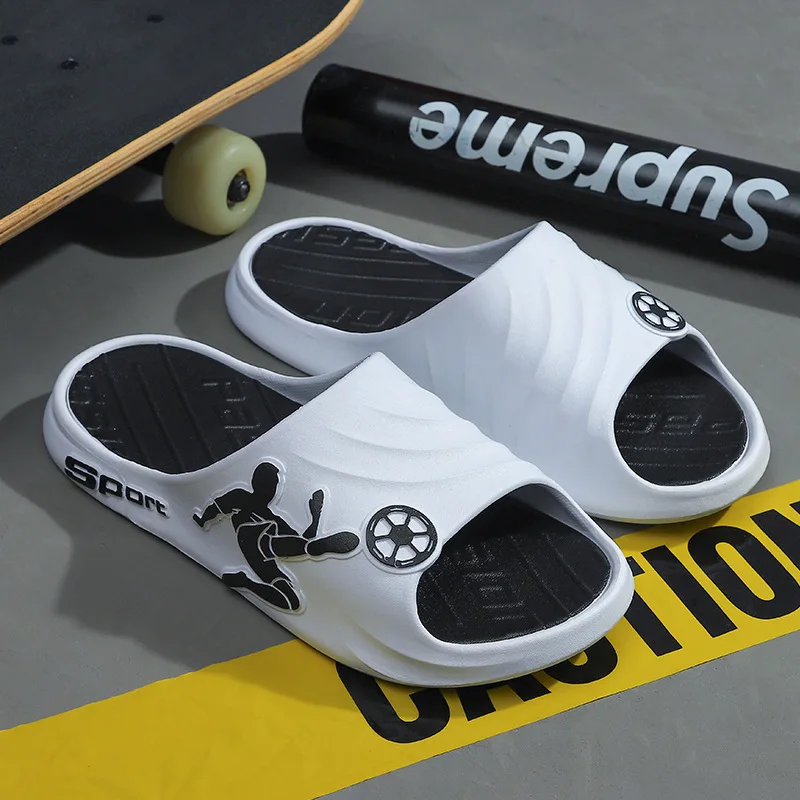 2024 Nuove Pantofole da Uomo Sport Estivi All'aperto Antiscivolo Coppie Casa Bagno Sandali e Pantofole da Donna Ciabatte Uomo Infradito