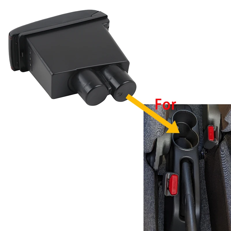 For Suzuki Alto armrest box accessories car armrest with usb charging strorage box car-styling center console Auto Accessories