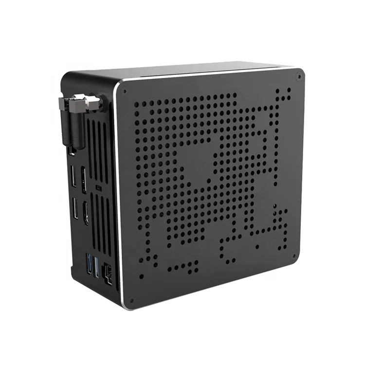

Ubuntu Mini Server PC Cube Xeon 2176M 2*DDR4 W-10885M ECC RAM Win11 Mini Gaming PC 2Lans Desktop Computer 2286M Web Server Host