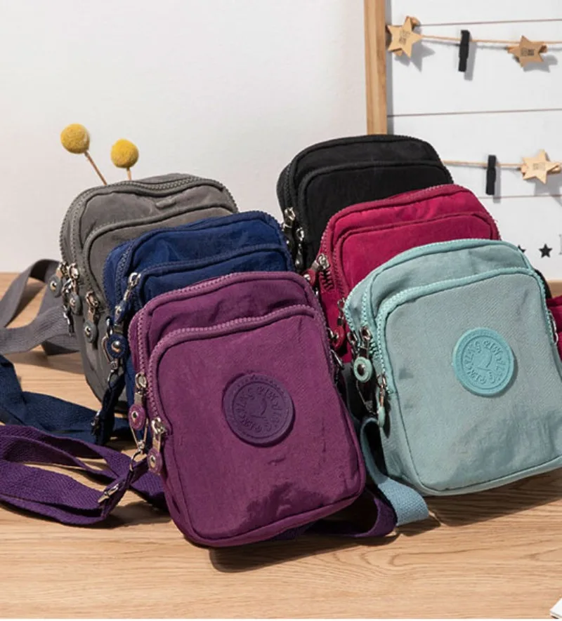 Fashion Simple Crossbody Coin Hanging Neck Running Sports Casual Bag For Men For Women Large Capacity Phone Wallet Holder Bag