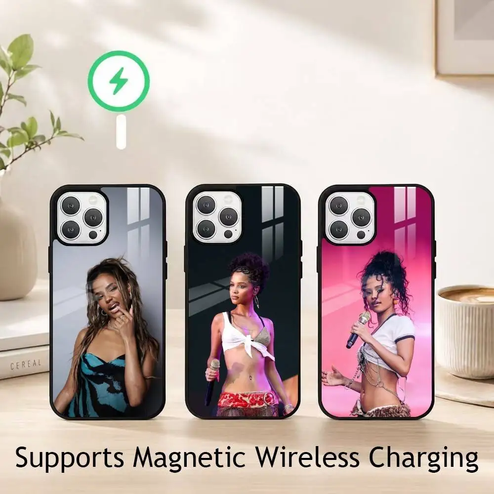 Tyla Water Girl gift Phone Case For iPhone18,17,16,15,14,13,12,11 Plus,Pro Compatible with magnetic wireless charging