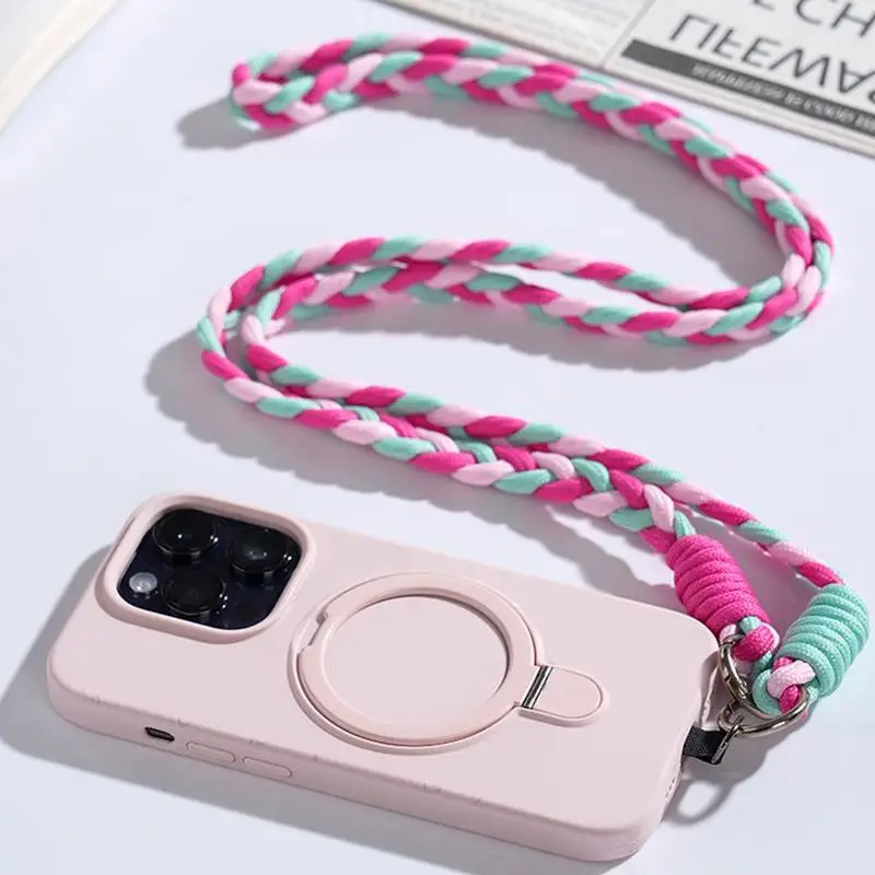 Phone Lanyard Universal for All Smartphones Detachable Adjustable Crossbody Strap for Camera Key Bag Daily Use