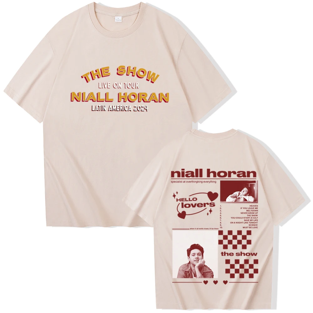 The Show Live On Tour Niall Horan 2024 Shirt Streetwear Women\'s T-Shirt Clothes Gift for Fan