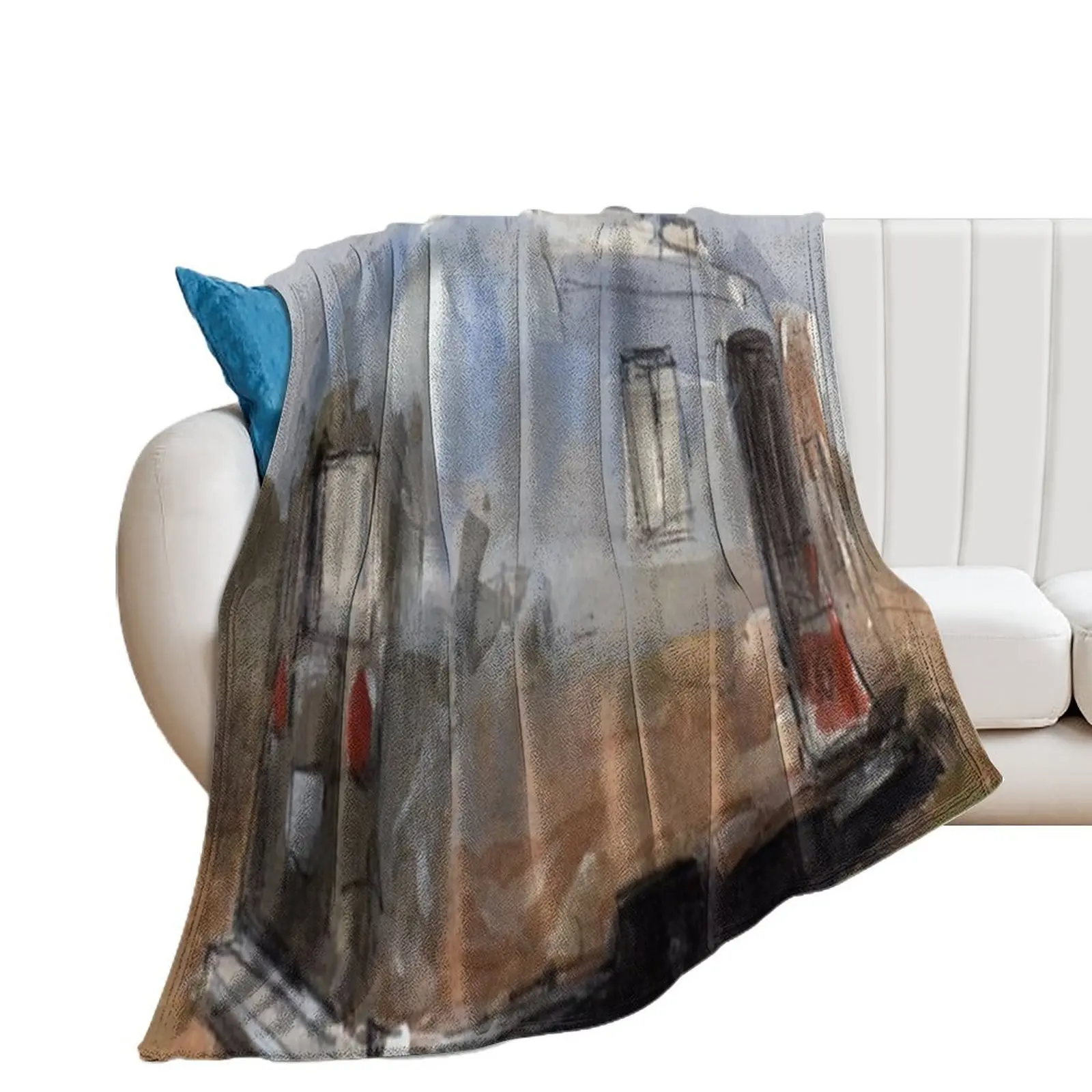 AIRSTREAM Throw Blanket Heavy Cute Plaid Sleeping Bag Blankets