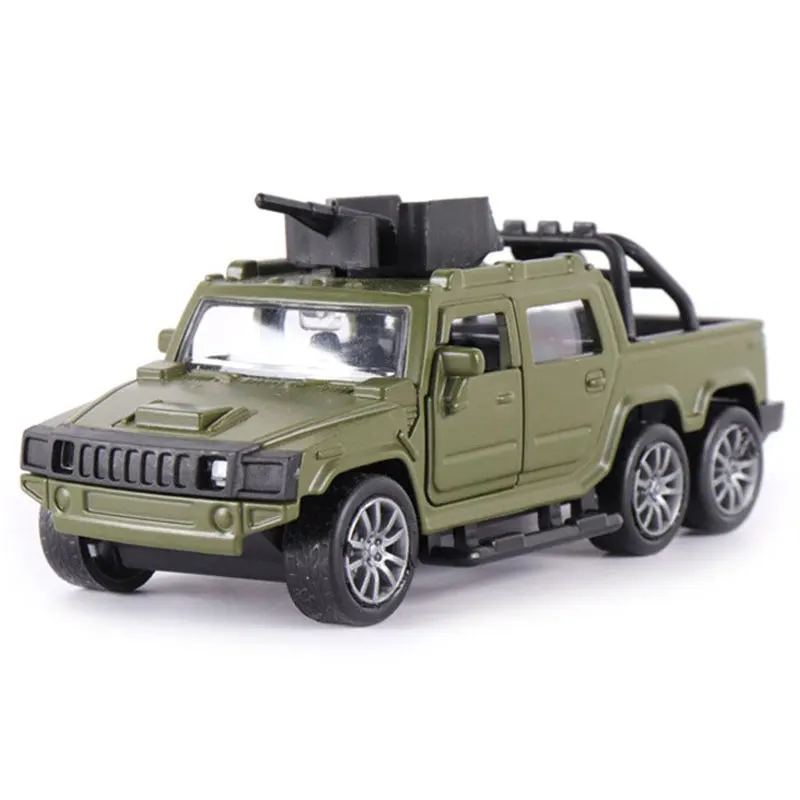 1: 32 alloy off-road vehicle, children's toy car ornaments, boys' birthday gift, cake baking