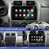 2Din Autoradio GPS Navigation Multimédia Lecteur vidéo Pour Toyota Corolla E140 E150 2006 2007-2013 Carplay 2din stéréo Android 11 2