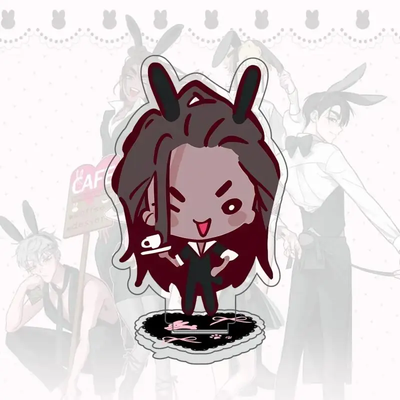 Anime Acrylic Standing Plates Alien Stage Ivan & Till Figures Acrylic Stand Model Action Figure Models Desktop Ornaments Gifts