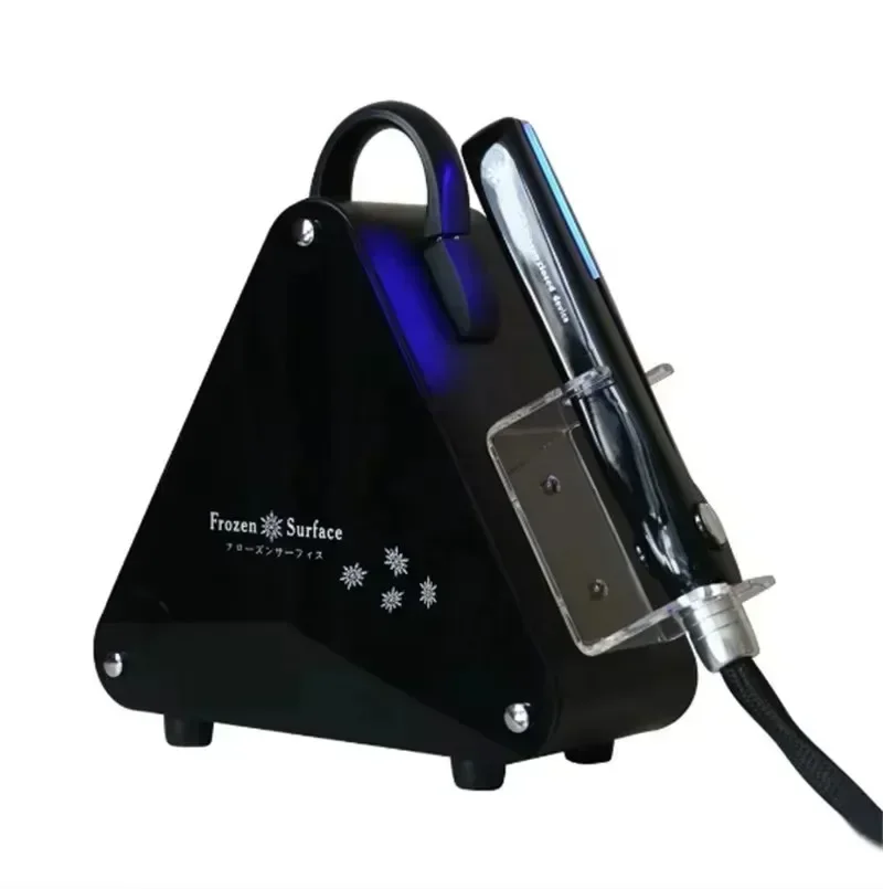 Hair Straight Care Machine Ice Cold Cryotherapy Flat Iron Ice Repair Hair Care Frozen Therapy Cool Treatment Device