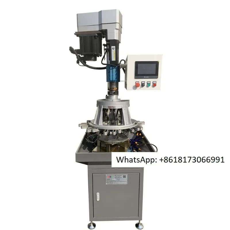 Small multi axis drilling and t apping machine with dual servo electric control drilling