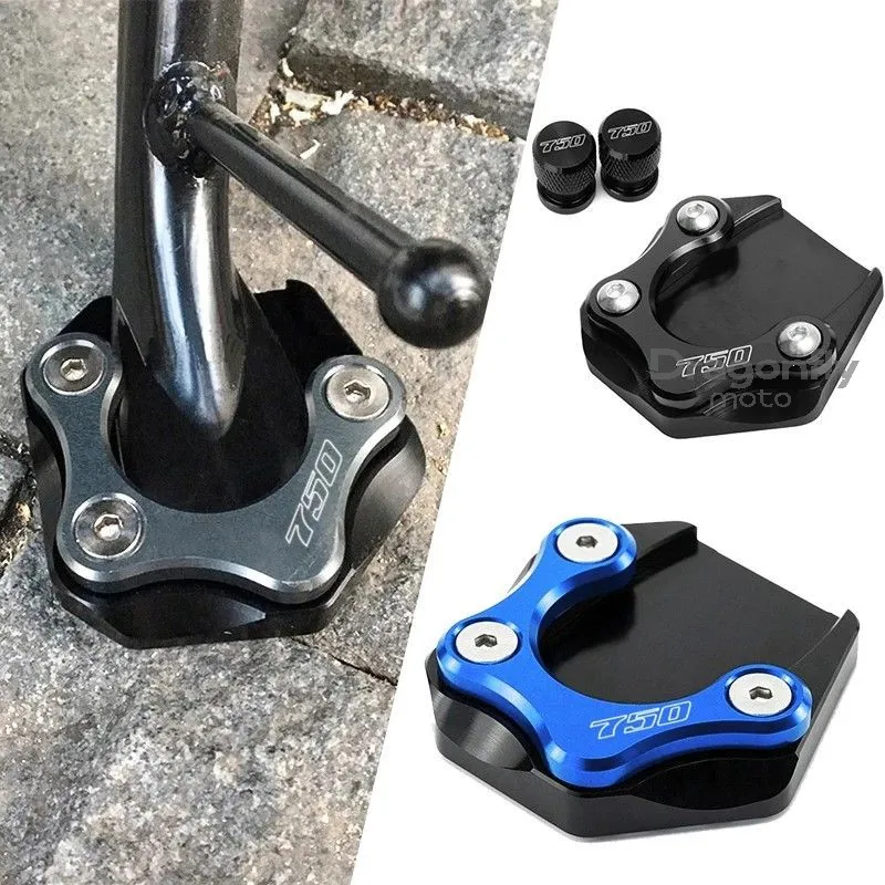 

FOR Suzuki GSX-S750 GSX- S750 GSXS750 GSXS 750 2016-2021 Motorcycle Kickstand Foot Side Stand Extension Pad Support Plate
