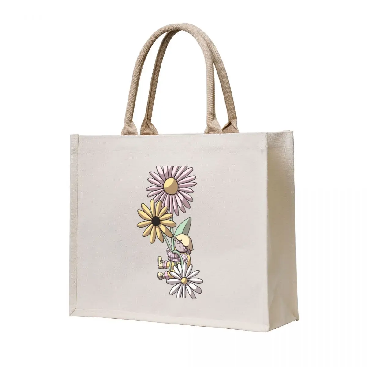 

Flower Child Tote Bag shopper bags for women tote bag canvas shopping cart bags woman shopping bag