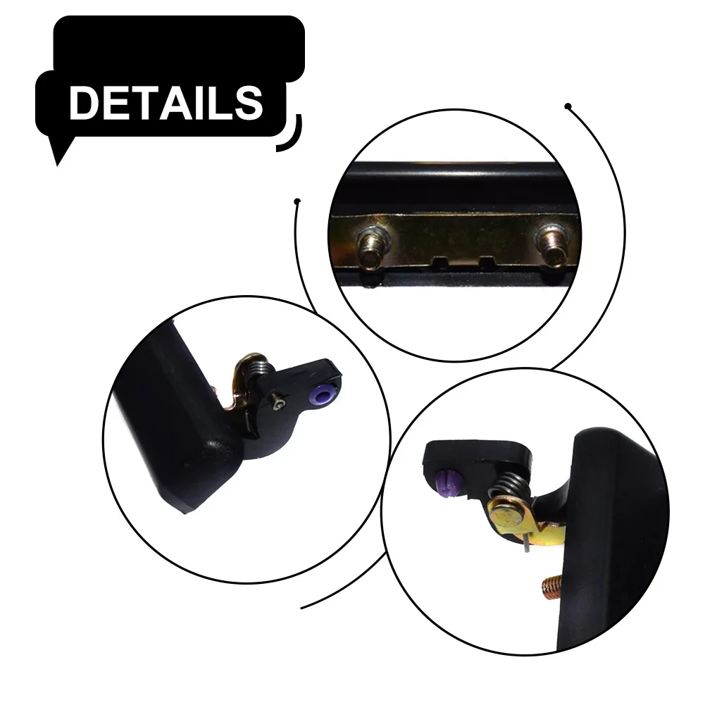 Exterior Front Door Handles for Suzuki For Samurai 1986-1995 SJ410 1981-1988 SJ413 1984-1990 Compatible with OEM 82820-83000