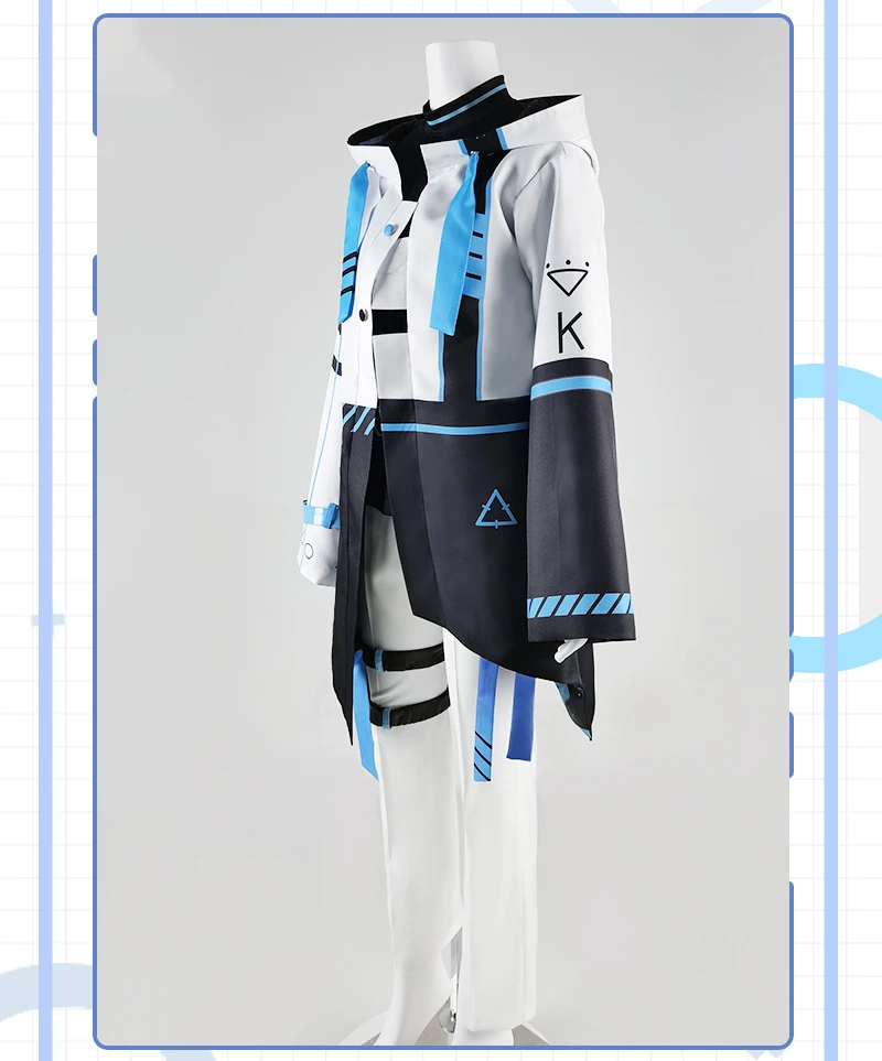 COSLEE Nijisanji Kamito Cosplay Costume Vtuber YouTuber Fashion Uniform Halloween Party Outfit For Men XS-XXL New 2023