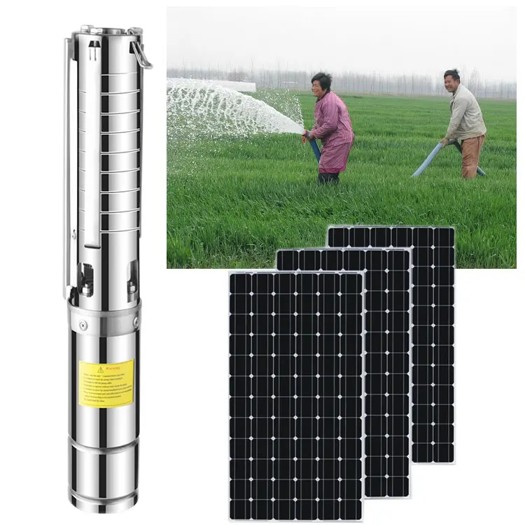 

Solar Water Pumping Smart For Agriculture Solar Inverter For Irrigation Solar Submersible Deep Well Pump Centrifugal Pump