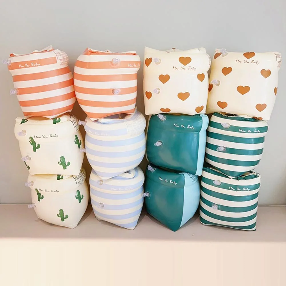 حلقة ذراع عائمة قابلة للنفخ للأطفال والكبار ، حلقات سباحة ، أنبوب ذراع ، سوار ذراع لحمام السباحة ، ملحقات حمام السباحة