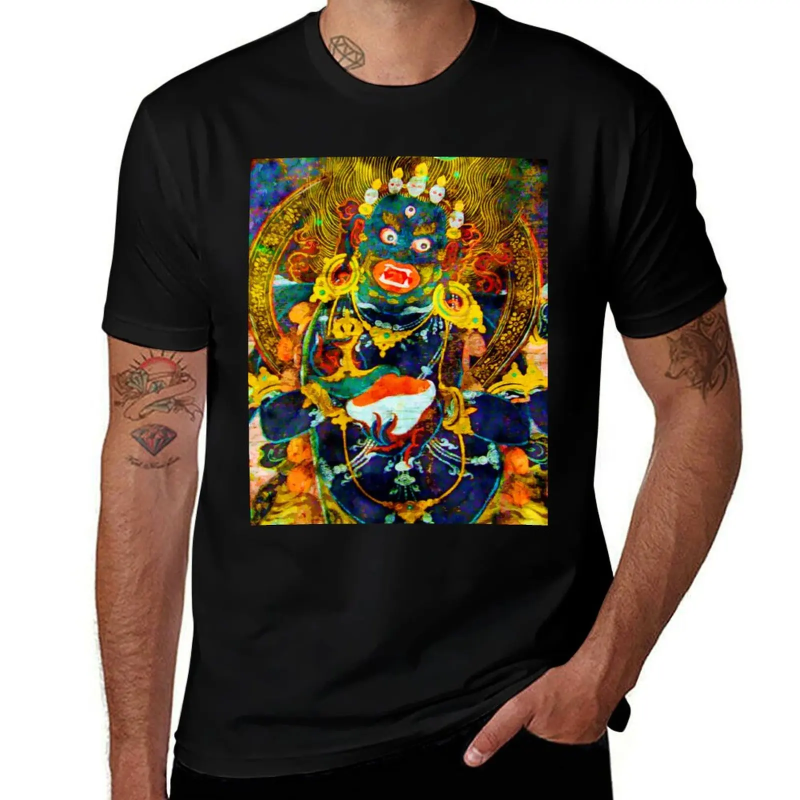 

Mahakala T-Shirt Long Lasting Casual T-Shirt