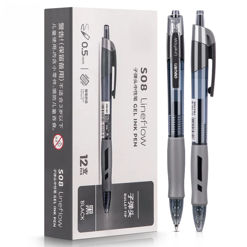 학생 서명 카본 펜, 중립 펜, 사무실 문구, 다양한 색상 옵션, 0.5mm 프레스