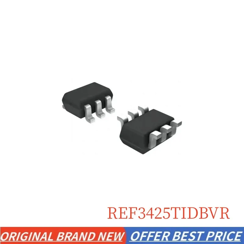 New Original REF3425 REF3425TIDBVR code: 2EVC SOT-23-6 V-Ref Precision 2.5V 10mA Fixed voltage reference chip ic IN STOCK