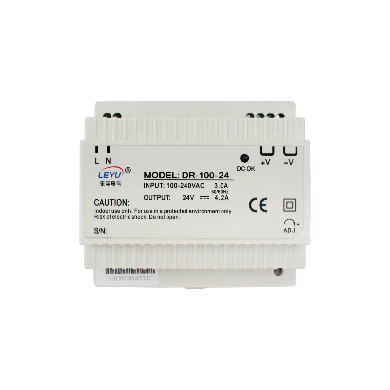 AC DC  din rail DR-100 12v power supply