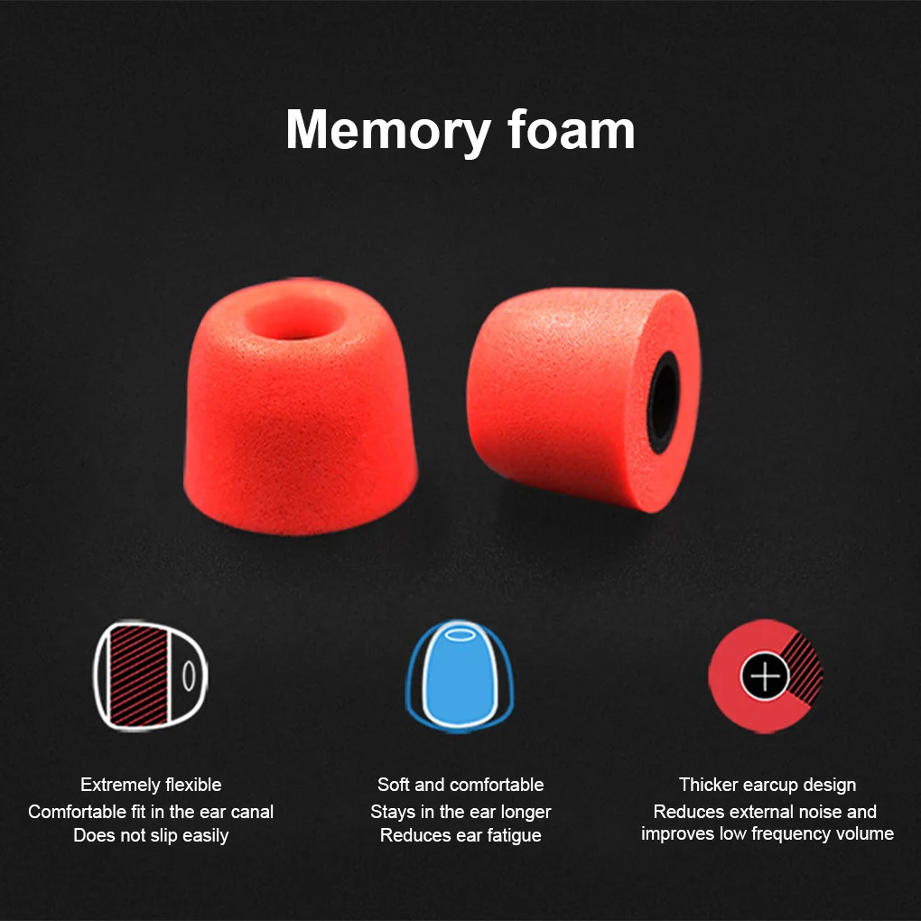 Hot! 6 Đôi KZ Tai Nghe Miếng Đệm Tai Tiếng Ồn Cô Lập Comfortble Mút Núm Tai Nghe Tai Nghe Nhét Tai Dành Cho Ban Đầu Tai Tai Nghe Tai Nghe