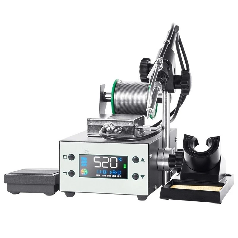 

industrial-grade foot-pedal hand-pressed tin, high-power electric soldering iron, intelligent constant temperature