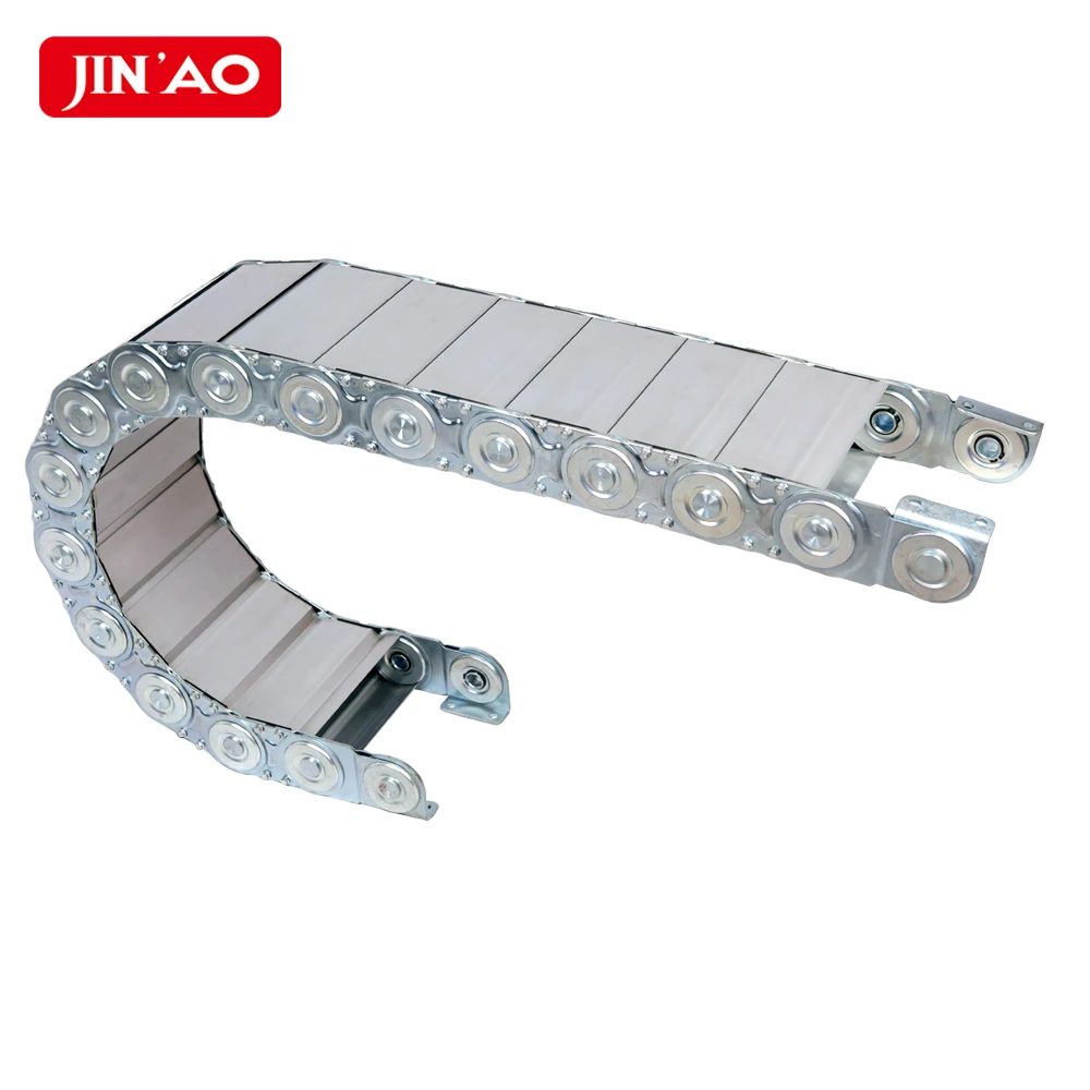 Heavy Duty Completely Enclosed Type Steel Cable Drag Chain - view 3