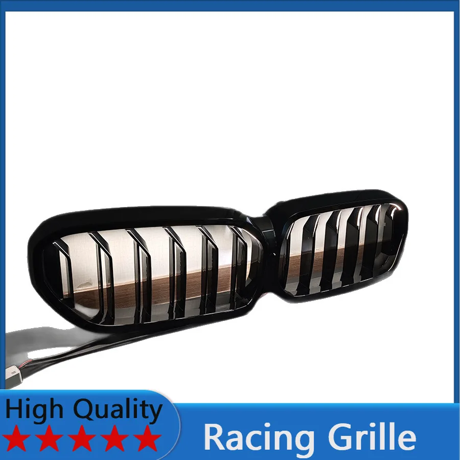 

For BMW 5 Series G30 2021-2023 Year LED Light Racing Grille Front Bumper Grill Body Kit Accessories