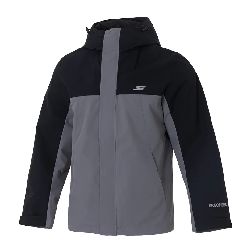 

Skechers Men's Woven Sportswear Fashion Outdoor Windproof Jacket Running Training Coat P425M213-00Z8