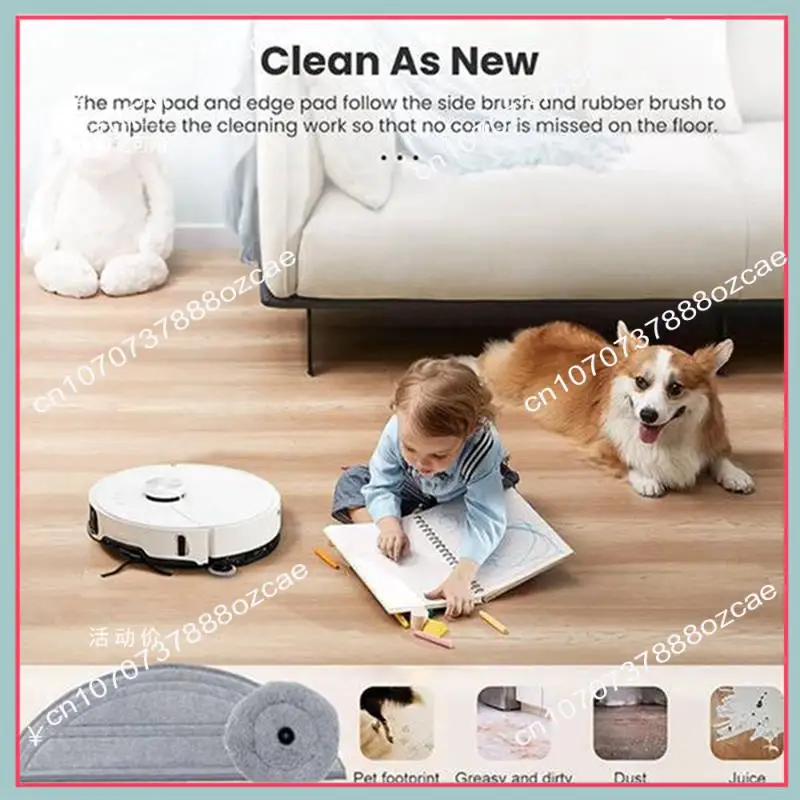 A26P For Roborock S9 Maxv Ultra Replacement Parts Brush Hepa Filter Dust Bag Mop Cloth Efficient Cleaning Accessories