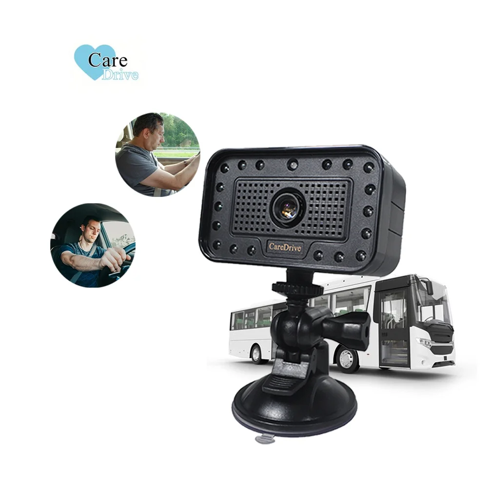 CareDrive Hot Sale Rs232 Anti Drowsy Alarm Sleep Detection Security Look Around Remind Driver Fatigue Monitor System