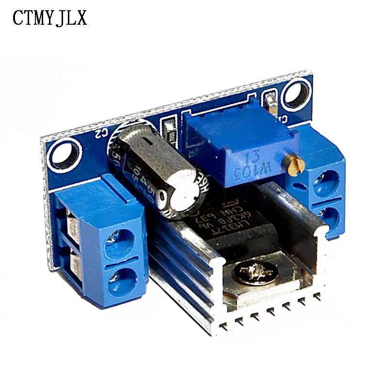 10pcs LM317 Adjustable Voltage Linear Regulator Power Supply LM317T DC-DC 4.2-40V To 1.2-37V Step Down Buck Converter Board