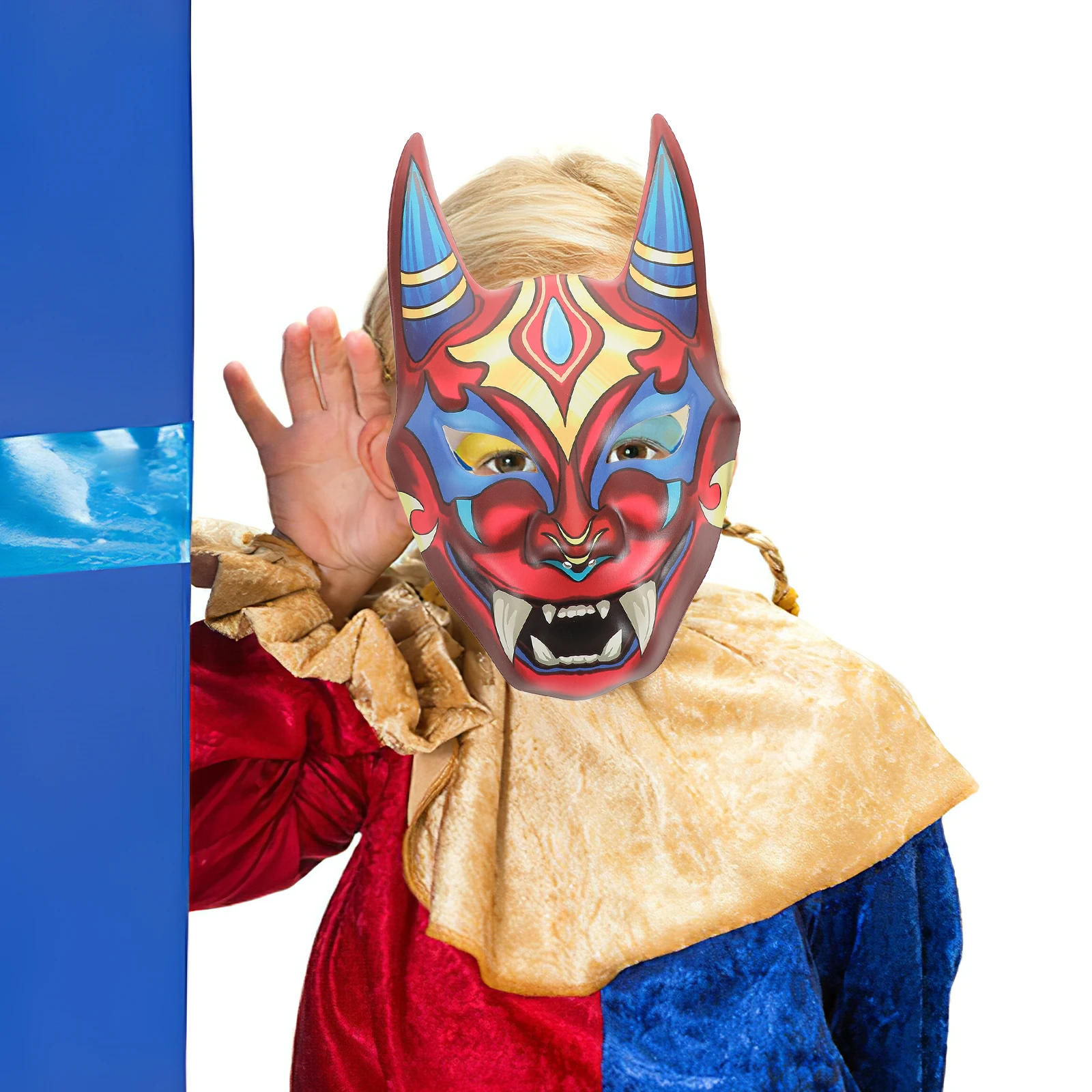 

Ghost Mask Masquerade for Women Anime Cosplay Japanese Costume Prop Drama Masks High Quality