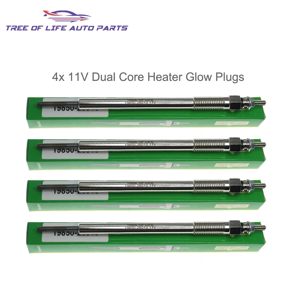 

Новые свечи накаливания 4/8x11 В подходят для TOYOTA LAND CRUISER 1VD-FTV 1ADFTV 2ADFTV LEXUS LX450D LX570 IS II 2.0 2.2 D 19850-26010 0100226538