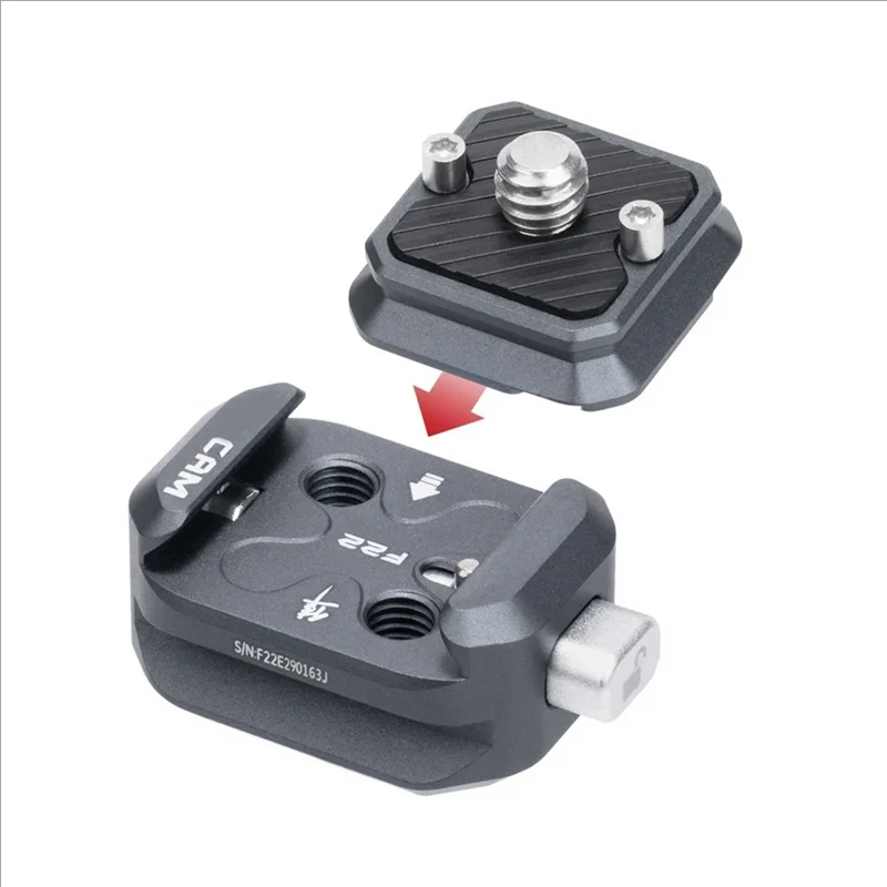 A25P لنيكون كانون سوني DSLR كاميرا جبل الملحقات ترقية الإصدار F22A4404 لوحة نظام الإصدار السريع 1/4"