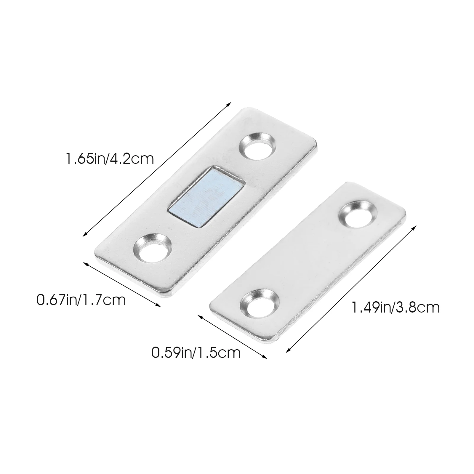 Magnet pintu kait laci kabinet dapur geser untuk Penutup magnetik menangkap lebih dekat