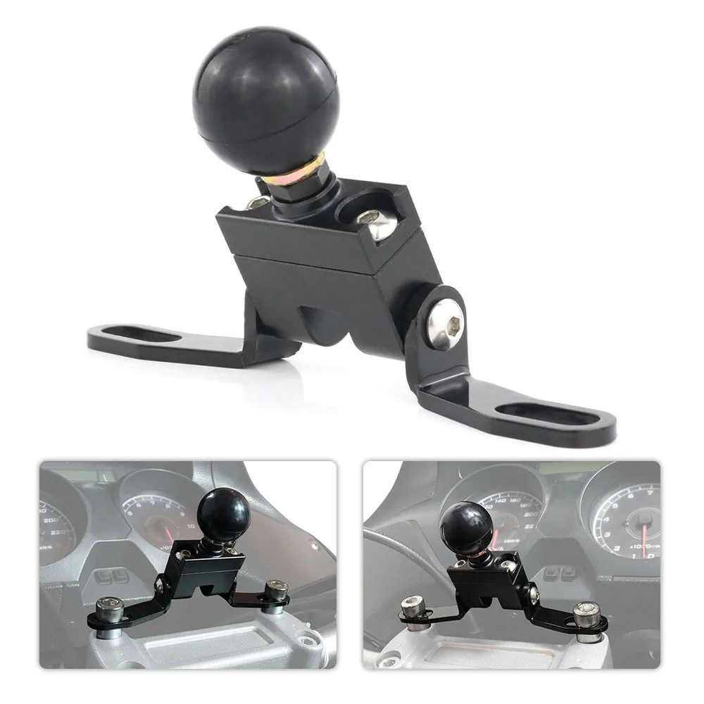 

For YAMAHA V-Max XV 535/750/1000/1100 Virago XVS 1100/950/650 V-STAR250 ROAD STA Motorcycle GPS Handlebar Clamp Navigation Mount