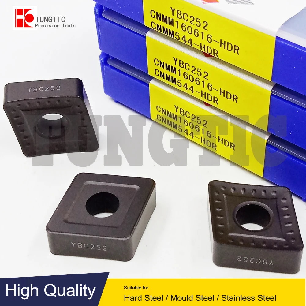 

CNMM160616-HDR YBC252 Milling Cutter CNC Tools Insert Lathe Machining Tools Lathe Cutting Tool Metal Turning Tools CNMM 160616