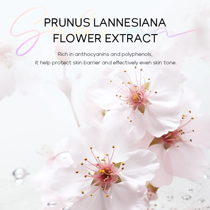 Laikou-sakura-メイクアップリムーバー,ウォータークリーナー,ディープクリーニング,敏感な顔,柔らかく刺激のない,オールインワン,100ml