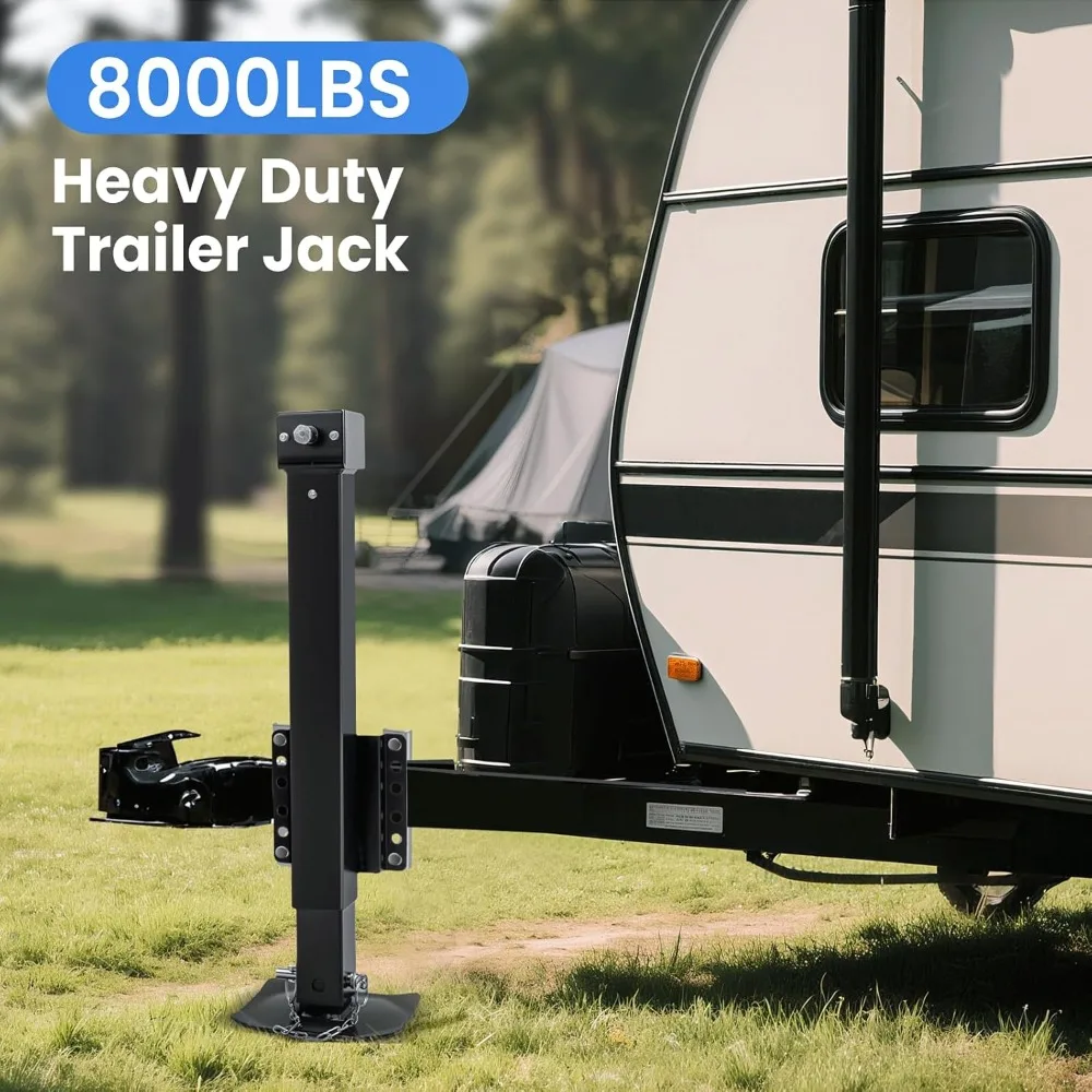 مقبس مقطورة عالي التحمل بوزن 8000 رطل، رافعة 28.8 بوصة، مثقاب لاسلكي متوافق مع مقطورات أدوات القارب RV #1