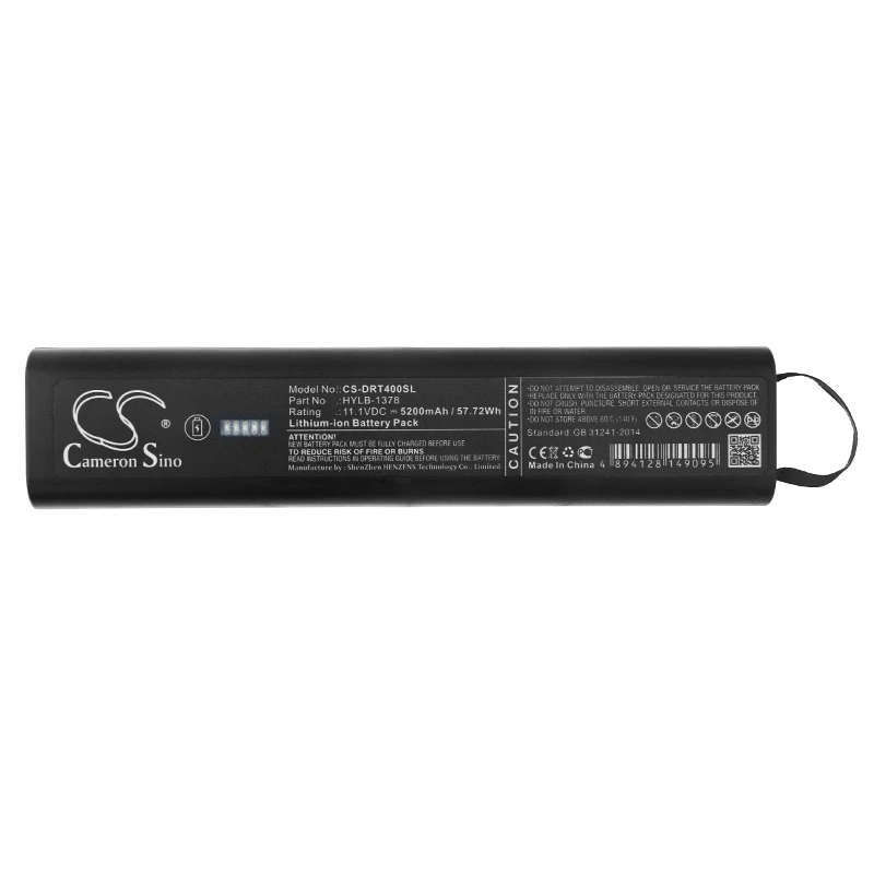 Cameron Sino 5200mAh Battery For Deviser E7000A  AT400  HYLB-1378