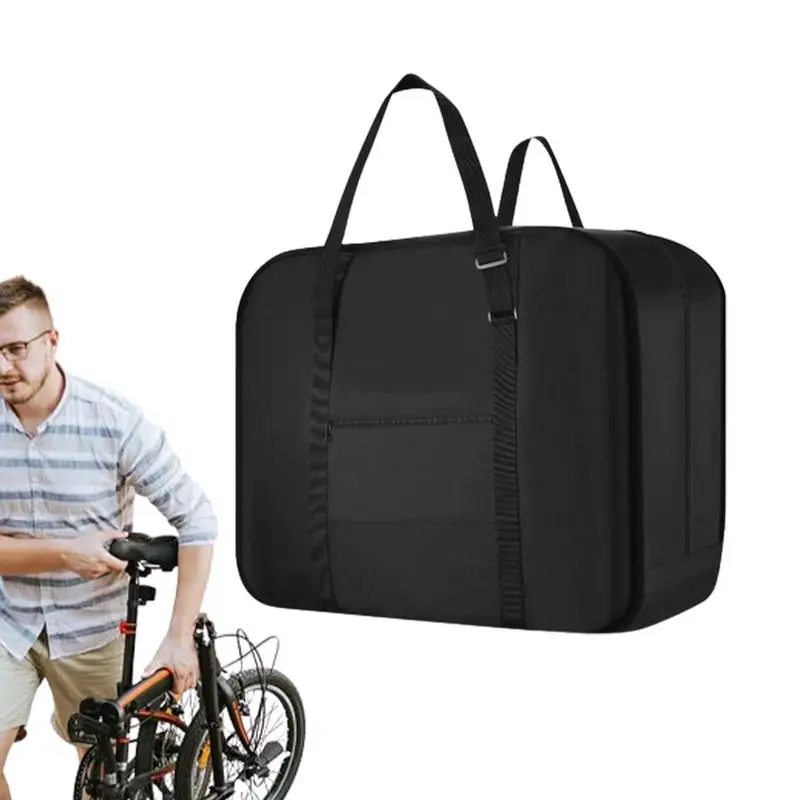 Folding Bike Carry Bag Bike Travel Bag For Transport Cycling Bag Folding Bike Bag 20 Inch Waterproof Storage Organizer Large For