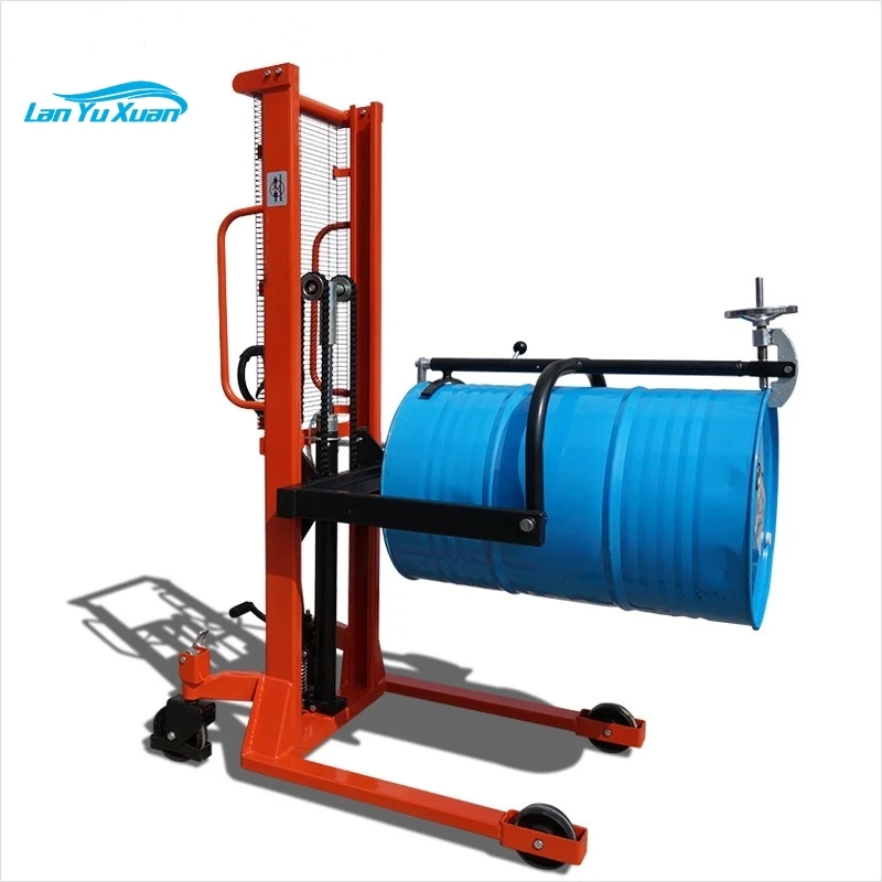 

High quality Handling Equipment adjustable Tilting type drum tilter hydraulic drum truck lifter and tilter