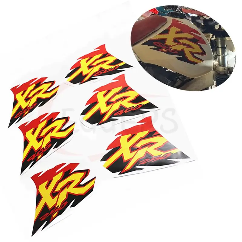 

Motorcycle Stickers Decals Accessories Off-Road Motorbike Fuel Tank XR Sticker Waterproof For Honda XR250 XR400 XR600 XR 250 XR